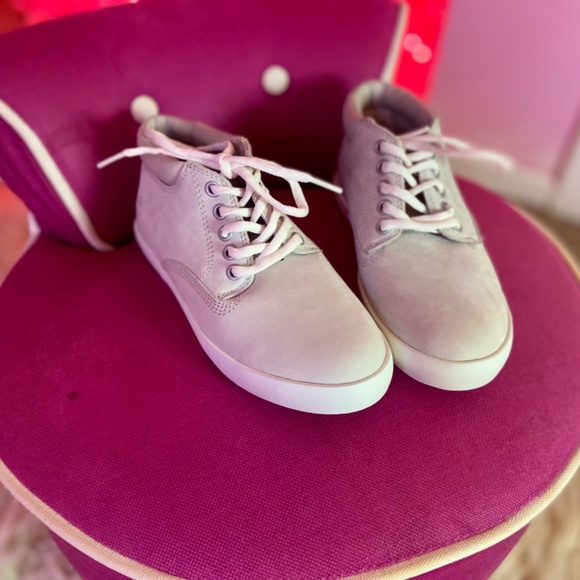 NWOT Timberland Taupe Chukka Leather Lace-Up Ankle Boots Women’s 6 - Picture 5 of 7